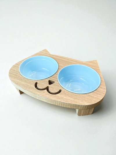 Comedero bebedero elevado importado gato