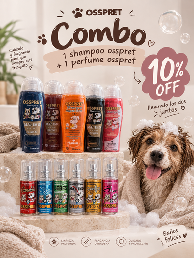 Combo shampoo osspret 250ml + Pefume osspret 50ml
