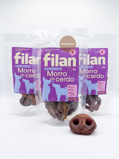 Morro de cerdo natural 5und