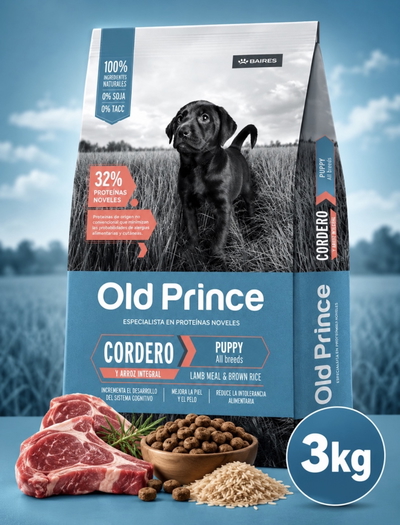 Old Prince cordero puppy x3kg