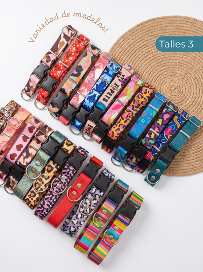 Collares regulables TALLE 3