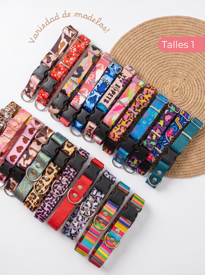 Collares regulables TALLE 1