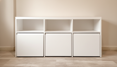 Organizador de Juguetes x3 Blanco
