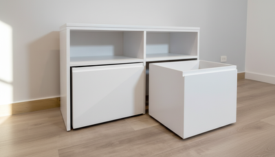 Organizador de Juguetes x2 Blanco