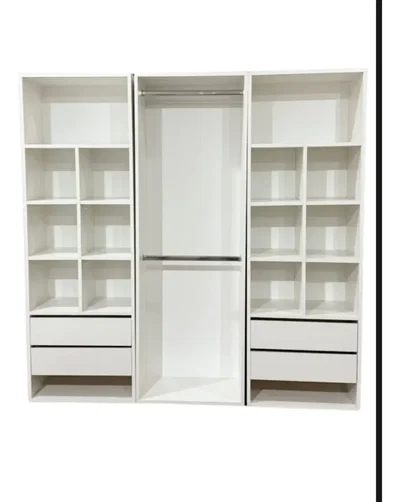 Vestidor Abierto 3 Modulos