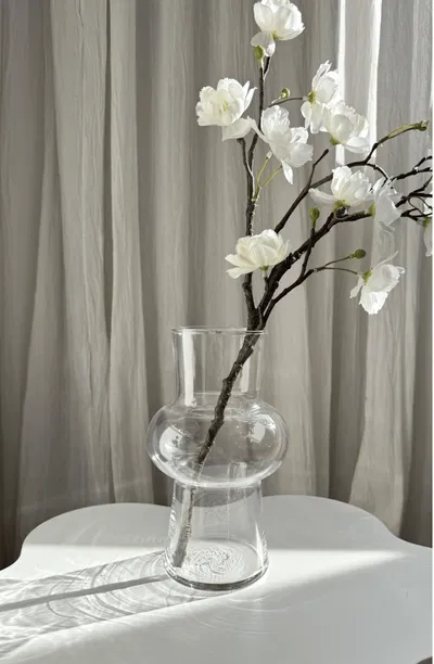 Florero Blossom Transparente