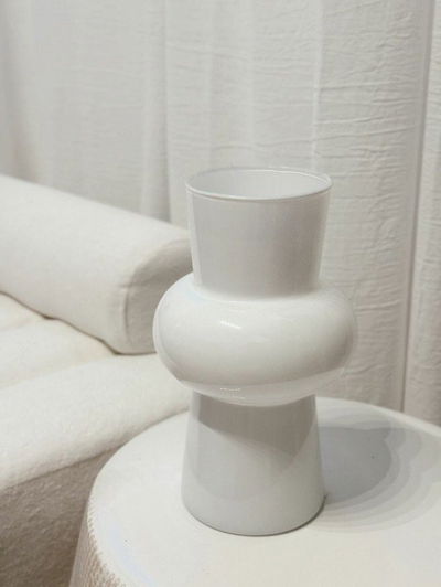 Florero Blossom Blanco