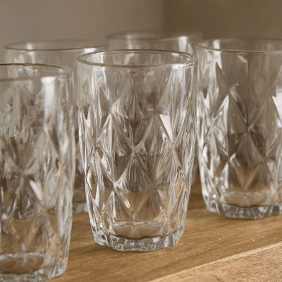 Vasos Rombo Transparentes