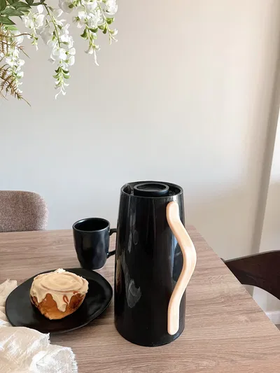 Jarra Termica Deluca Negra