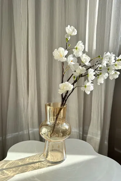 Florero Blossom Ambar