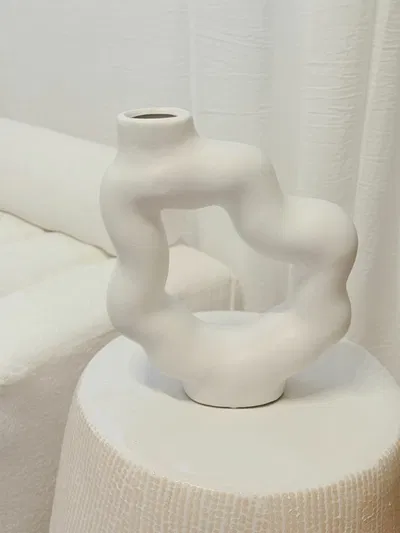 Florero Greta Blanco