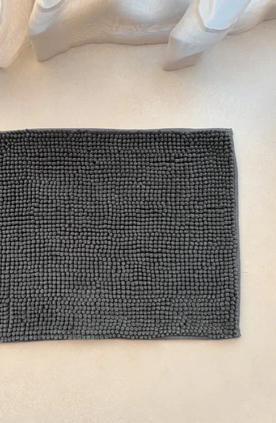 Alfombra Shaggy Gris Oscuro