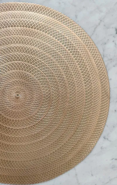 Platos de Sitio Lynet Dorado