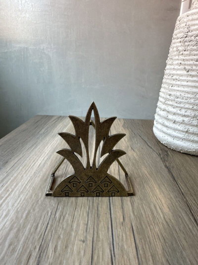 Servilletero Anana Bronce