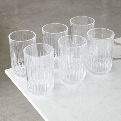 Vasos Labrados Transparentes