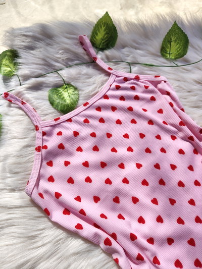 Corazones Rosa- Conjunto Morley