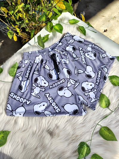 SNOOPY Shorts Pijama de modal