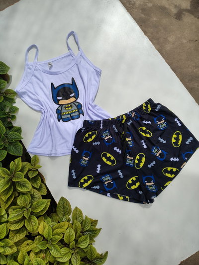 Conjunto Short/Musculosa BATMAN 