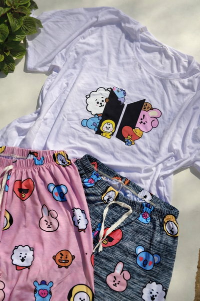 Conjunto Pantalón/Remera BT21 