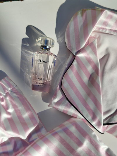 Victoria Secret - Pijama Satén Elastizado Largo