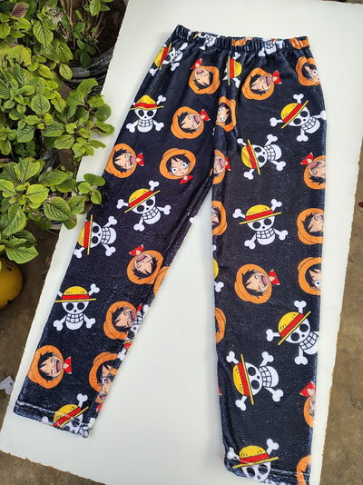 One Piece Luffy - Pantalón polar soft