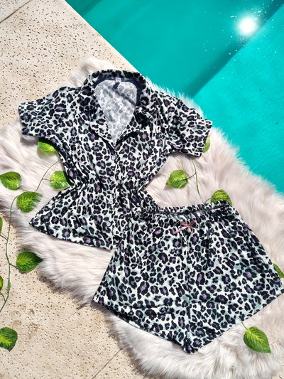 Animal Print Camisero/short morley