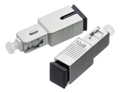 Atenuador FO SC/APC Monomodo 10db
