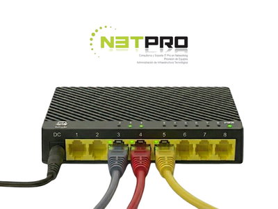 Switch GLC 8 Puertos Ethernet Gigabit