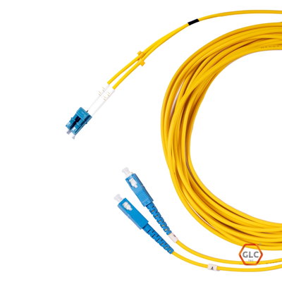 Patch Cord FO SC/PC - LC/PC SM 1Mt - Duplex FO