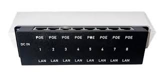 POE Pasivo - 8 puertos - multipoe