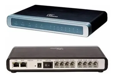 GrandStream GXW4108 (8fxo c/router)