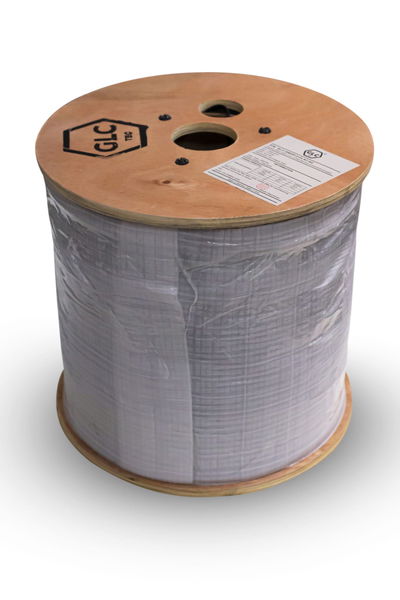 Cable DROP GLC 2 pelos c/portante acero 1KM (Bobina)