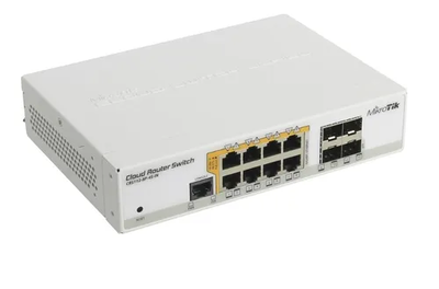 Mikrotik CRS112-8P-4S-IN // 8 port POE + 4 puertos SFP