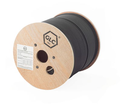 Cable DROP GLC Flat 4 Cores SM Fig.8 c/Portante Acero (Bobina)