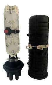 Cierre de empalme (Domo/Botella) hasta 96 FO / 6 salidas con cassettes incluidos