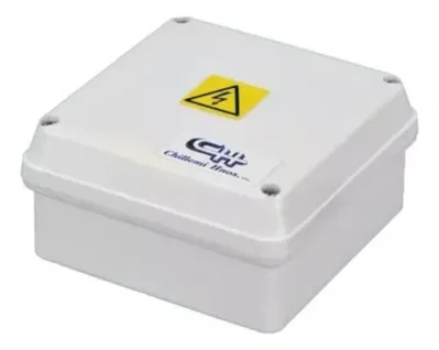 Caja de paso estanca plastica 10x10x8