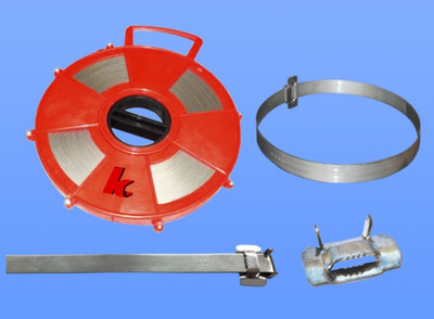 Fleje de acero inoxidable 1/2 x 0,7 x 30m