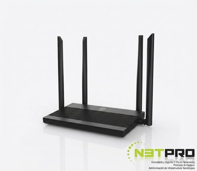 Router GLC ALPHA-AC3 - 4 antena x 5dbi 1 WAN + 3 LAN 10/100
