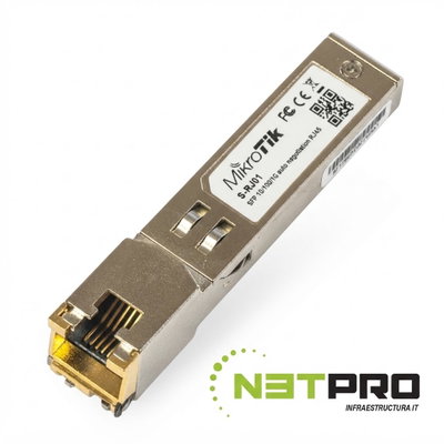 Módulo Mikrotik RJ45 SFP S-RJ01 Modulo Gigabit de Cobre