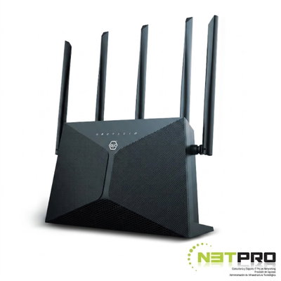 Router GLC - WiFi6 + 5 Antenas DualBand - AX1800