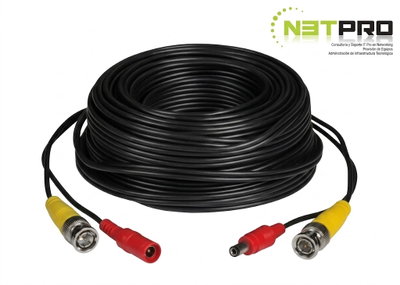 Cable 18m Prearmado de Video y Alimentacion CAB-HV+P-30M