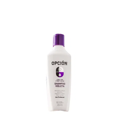 Shampoo matizador violeta OPCION 