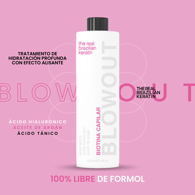 Biotina Blow Out THE REAL BRAZILLIAN sin formol