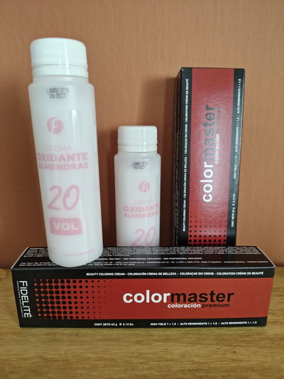 Tintura COLORMASTER Fidélite mas revelador 