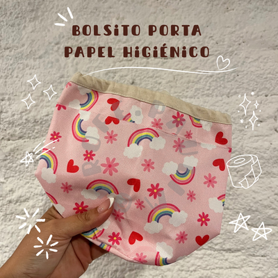 Bolsito porta papel higiénico 