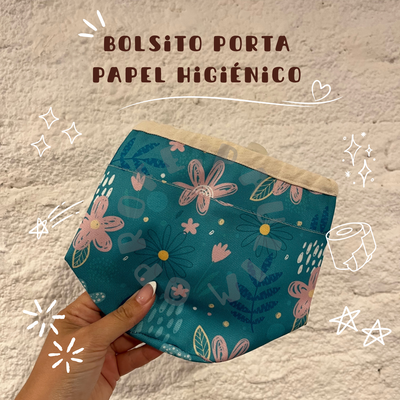 Bolsito porta papel higienico