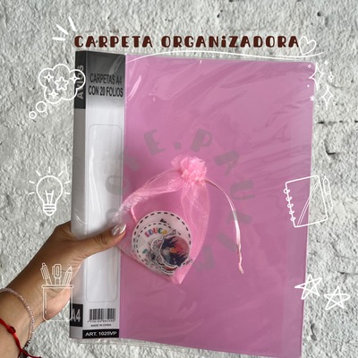 Carpeta organizadora