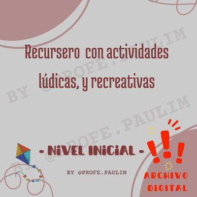 RECURSERO NIVEL INICIAL
