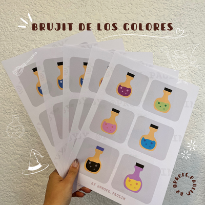 BRUJITO/A DE LOS COLORES