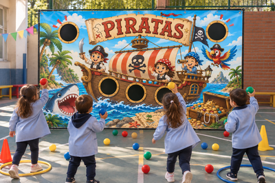 PIRATAS - emboque arcoíris 